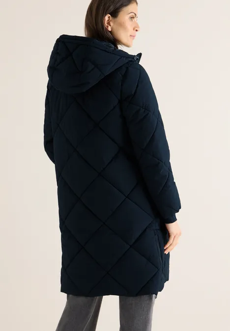 Mantel mit Rucksack Strings dark navy blue