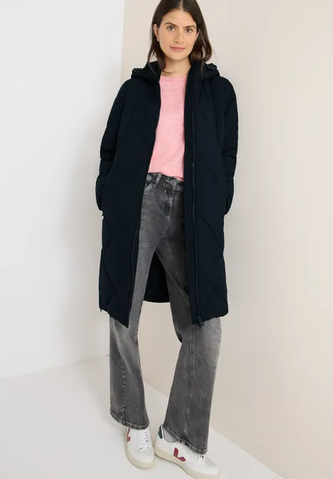 Mantel mit Rucksack Strings dark navy blue