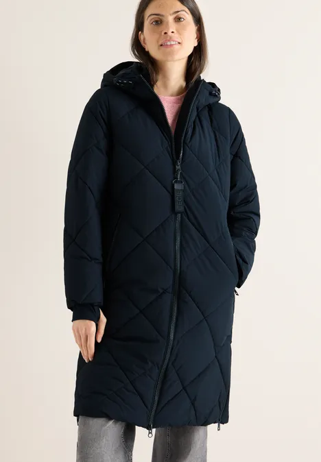 Mantel mit Rucksack Strings dark navy blue