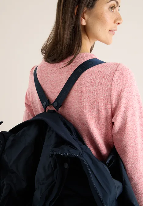 Mantel mit Rucksack Strings dark navy blue