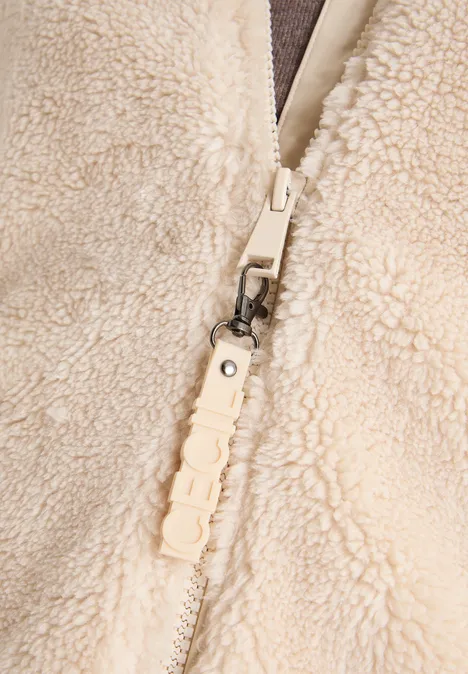 Kuscheliger Teddy-Mantel teddy vanilla white Kuscheliger Teddy-Mantel teddy vanilla white