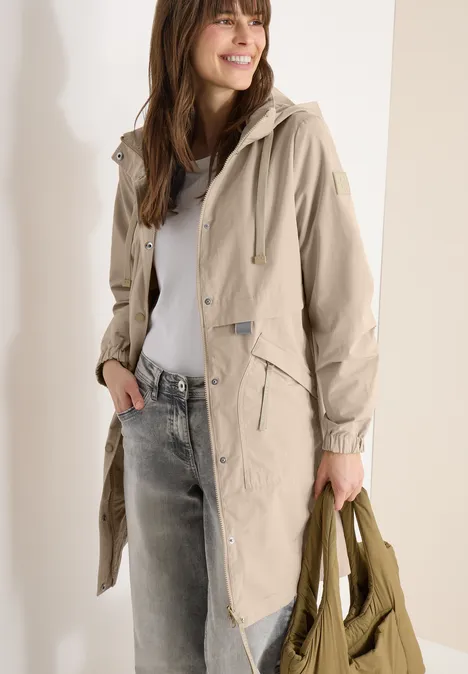 Lange Memory Jacke crispy camel Lange Memory Jacke crispy camel