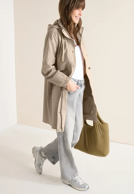 Lange Memory Jacke crispy camel Lange Memory Jacke crispy camel