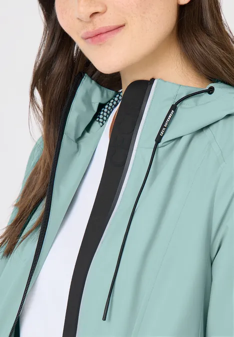 Lichtgewicht softshell jas mint sea green