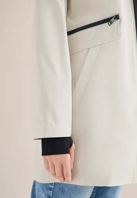 Manteau softshell léger dust beige