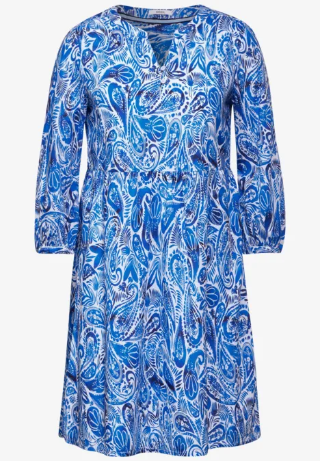Kleid mit Print vanilla white