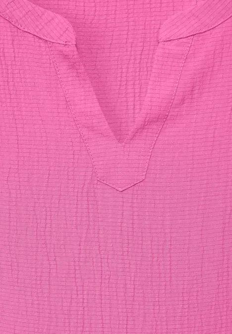 Tunika Kleid mit Struktur bloomy pink