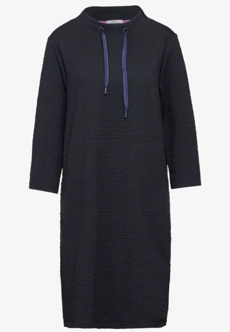 Strukturkleid universal blue