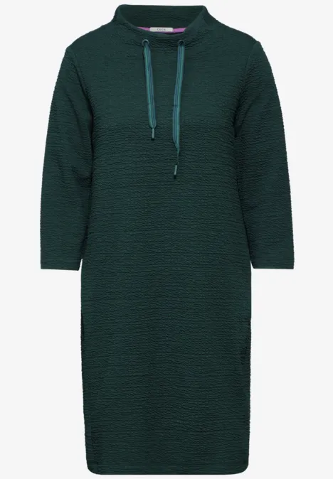 Strukturkleid fir green