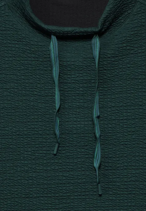 Strukturkleid fir green