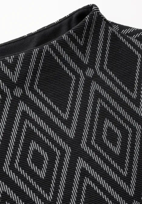 Ottoman Kleid Black