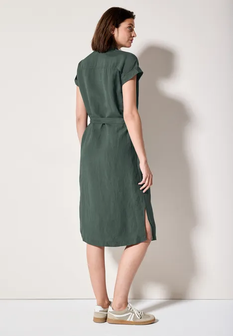 Blousejurk tot op de knie balmy khaki
