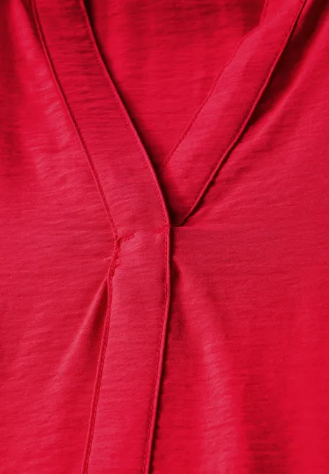 Blouse jurk glazed apple red