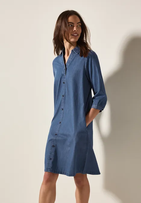 Kleid im Jeanslook mid blue wash Kleid im Jeanslook mid blue wash