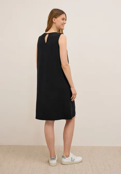 Robe en jersey sans manches Black