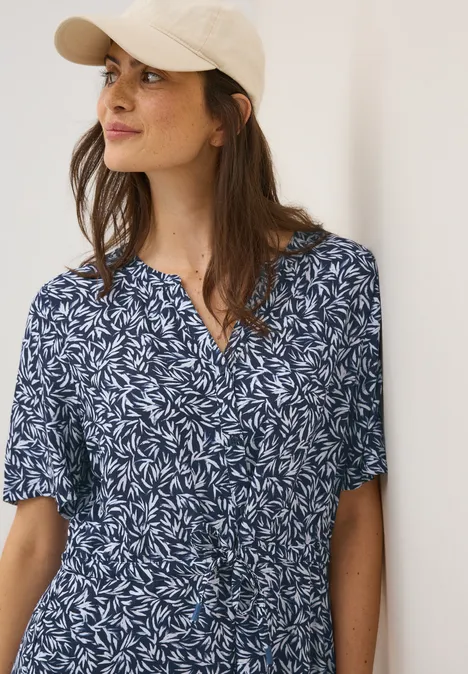 Robe structurée à motifs urban dark blue