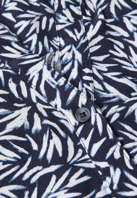 Robe structurée à motifs urban dark blue