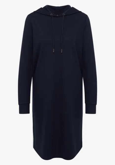 Kleid mit Galonstreifen urban dark blue