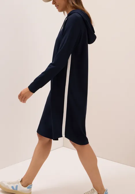 Kleid mit Gallonstreifen urban dark blue