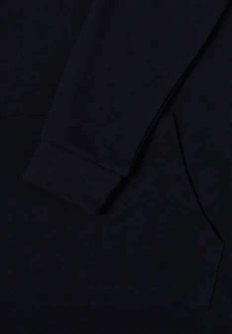 Sweatkleid mit Kapuze urban dark blue