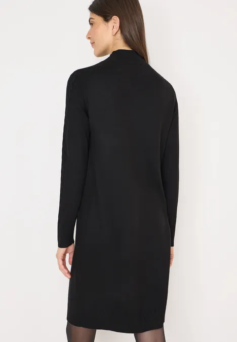 Kuscheliges Kleid Black