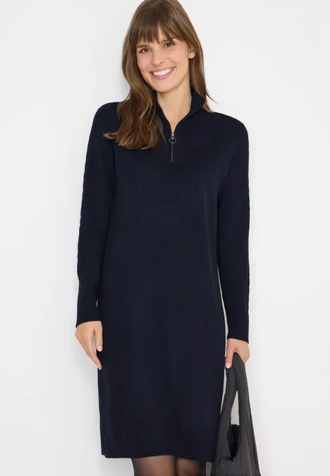 Kuscheliges Kleid urban dark blue