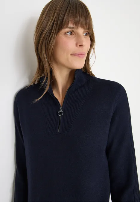 Kuscheliges Kleid urban dark blue
