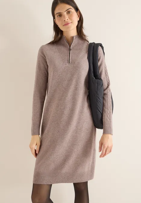 Kuscheliges Kleid chocolate mousse melange