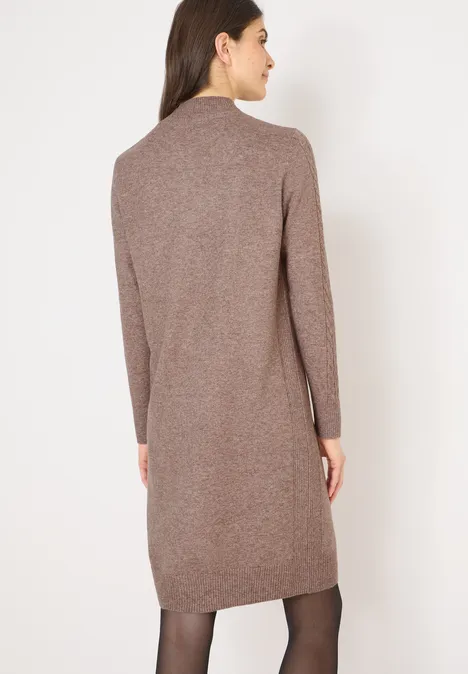 Kuscheliges Kleid chocolate mousse melange