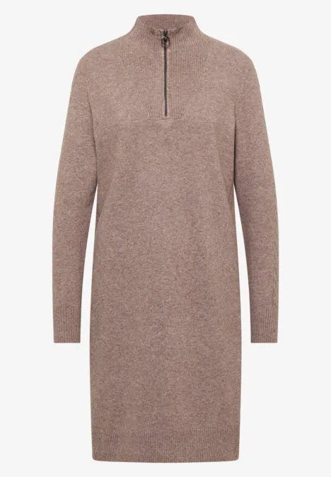 Kuscheliges Kleid chocolate mousse melange
