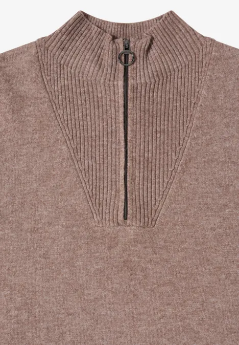 Kuscheliges Kleid chocolate mousse melange