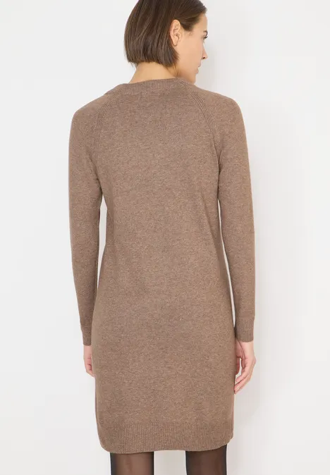 Softes Strickkleid urban taupe melange Softes Strickkleid urban taupe melange