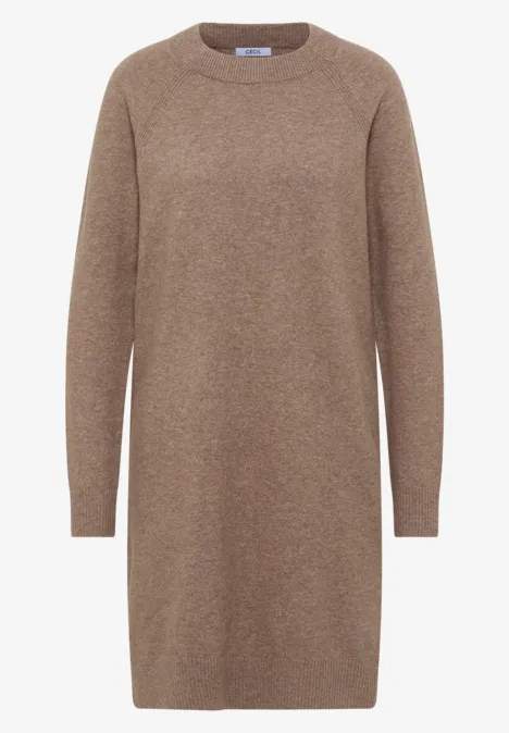 Softes Strickkleid urban taupe melange Softes Strickkleid urban taupe melange