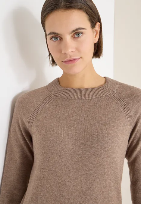 Softes Strickkleid urban taupe melange Softes Strickkleid urban taupe melange