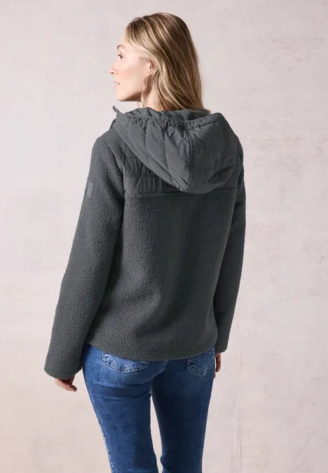 Strukturmix-Jacke grey fusion