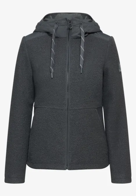 Strukturmix-Jacke grey fusion