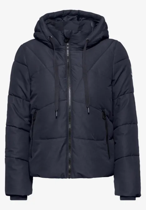 Gefütterte Steppjacke dark navy blue