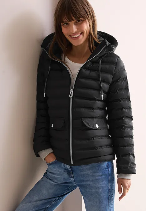 Leichte Übergangsjacke Black