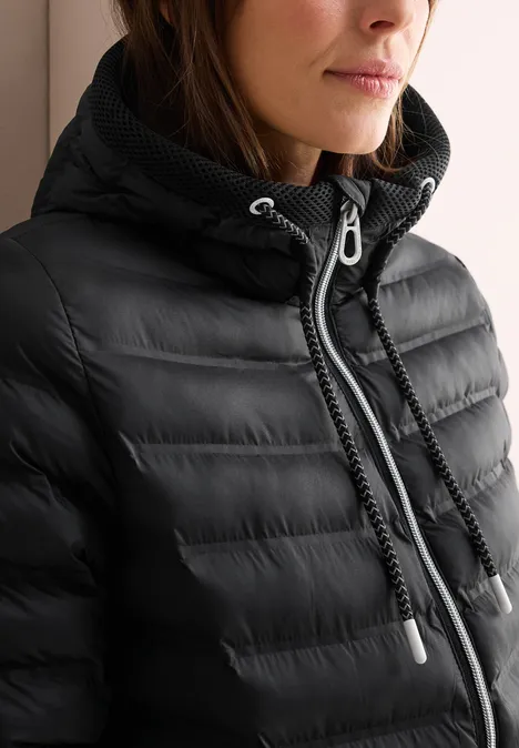 Leichte Übergangsjacke Black
