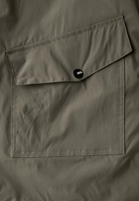 Windbreaker earthy khaki