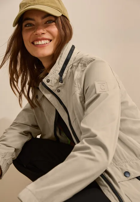 Leichte Übergangsjacke light toffee