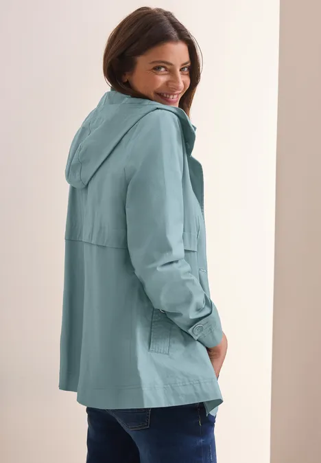 Midi trenchcoat strong mint