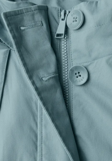Midi trenchcoat strong mint
