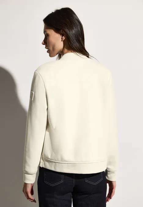 Blouson in Woll-Optik beige meringues