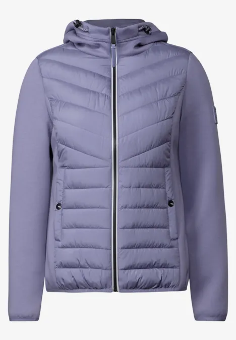 Scuba Jacke mit Kapuze lavender haze