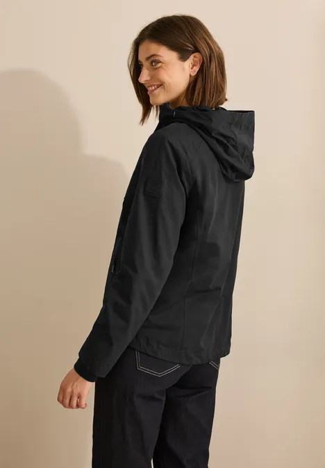 Kurze Jacke Black