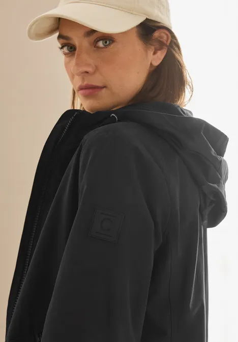 Kurze Jacke Black