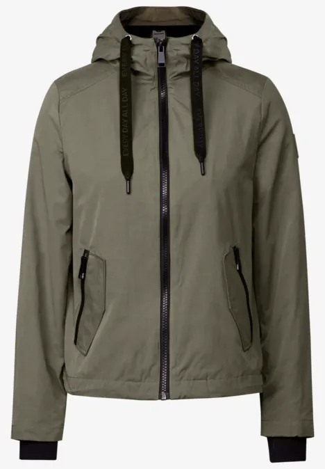 Kurze Jacke earthy khaki