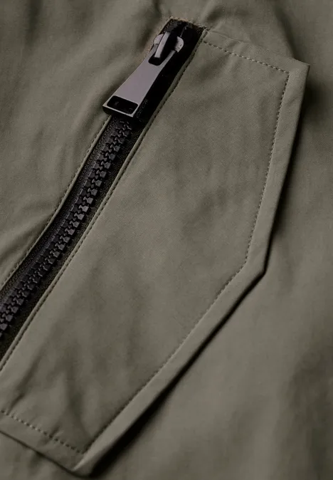 Kurze Jacke earthy khaki