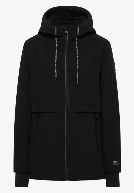 Veste Midi Softshell Black